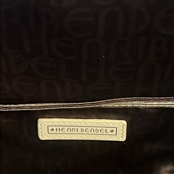 HENRI BENDEL ‘BOWERY’ BLACK LEATHER BACKPACK - Picture 13 of 16